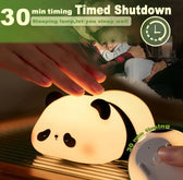 Lumini® Squishy Panda LED Night Light.