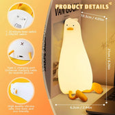 Lumini® Squishy duck LED Night Light.