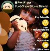 Lumini® Squishy Panda LED Night Light.