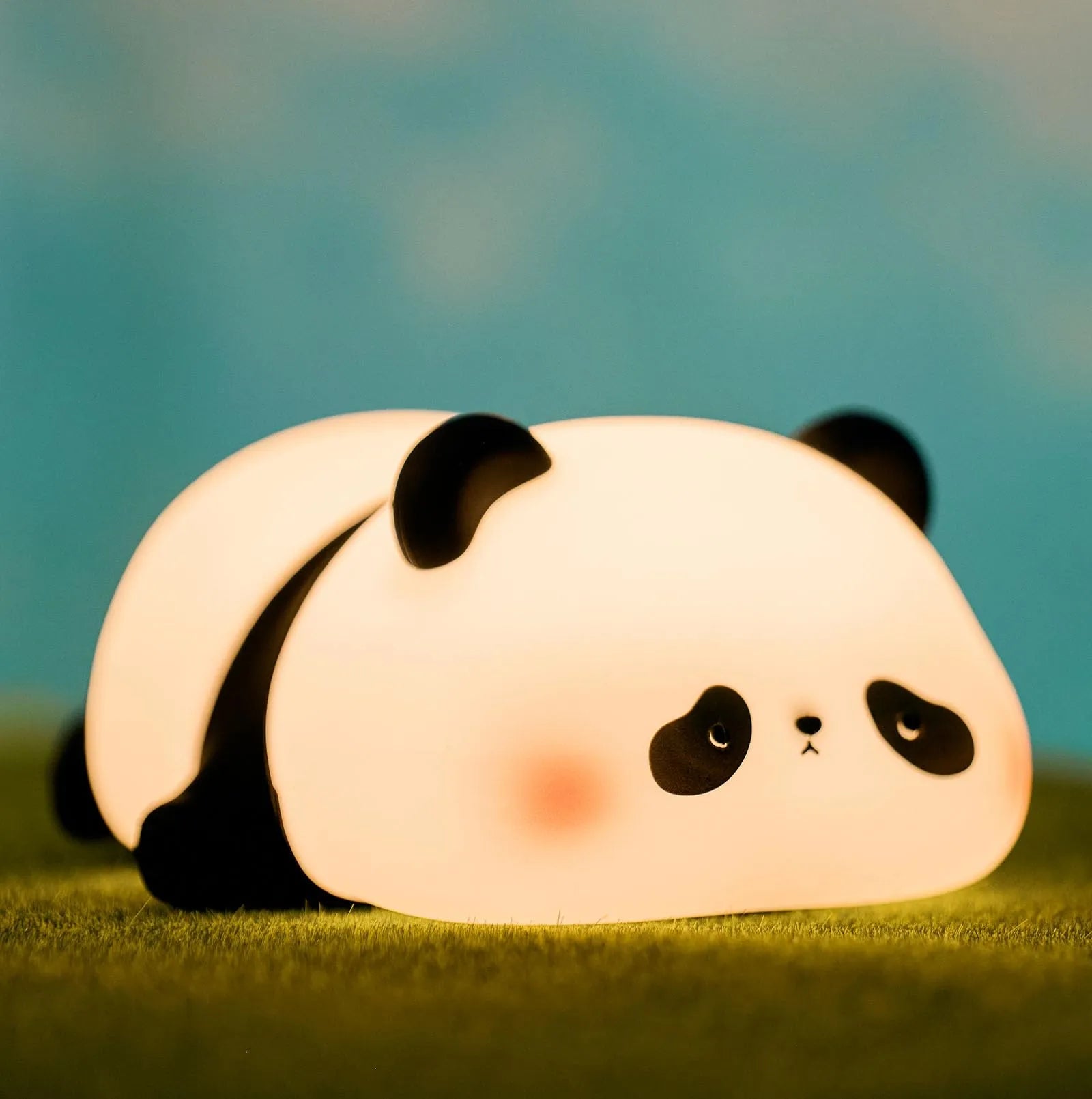 Lumini® Squishy Panda LED Night Light.