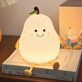 Lumini® Squishy Pear LED Night Light.