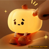 Lumini® Squishy Pumpkin LED Night Light.