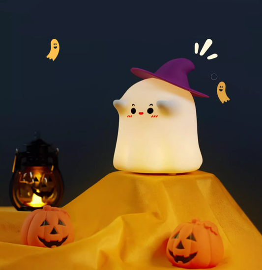 Lumini® Squishy Ghost LED Night Light.