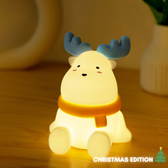 Lumini® Squishy Reindeer with scarf LED Night Light.