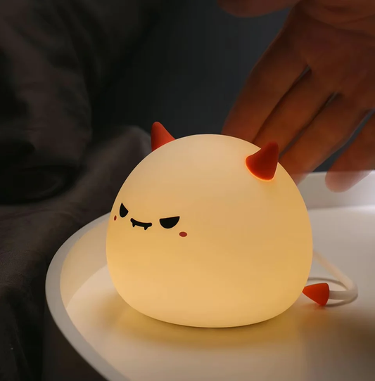 Lumini® Squishy Little Devil LED Night Light.