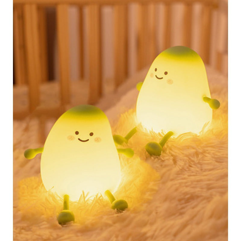 Lumini® Squishy Mango LED Night Light.