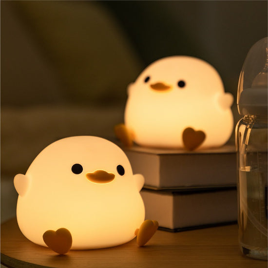 Lumini® Squishy Chick LED Night Light.