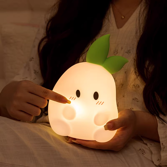 Lumini® Squishy Radish LED Night Light