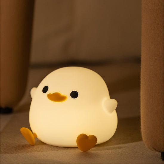 Lumini® Squishy Chick LED Night Light.