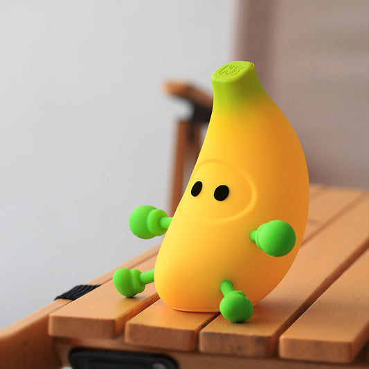 Lumini® Squishy Small Banana Night Light.