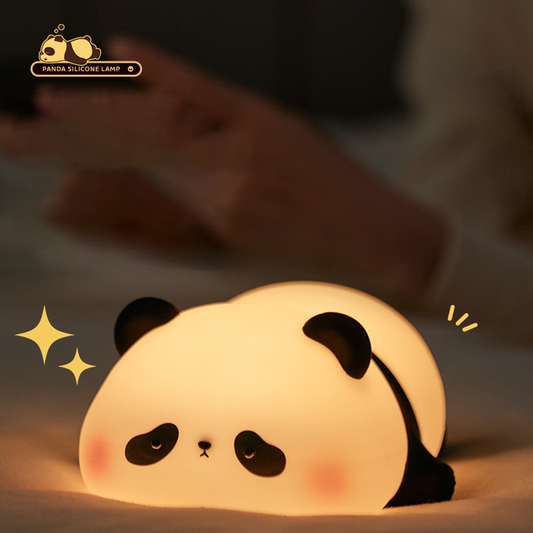 Lumini® Squishy Panda LED Night Light.