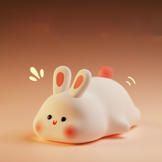 Lumini® Squishy Rabbit LED Night Light.