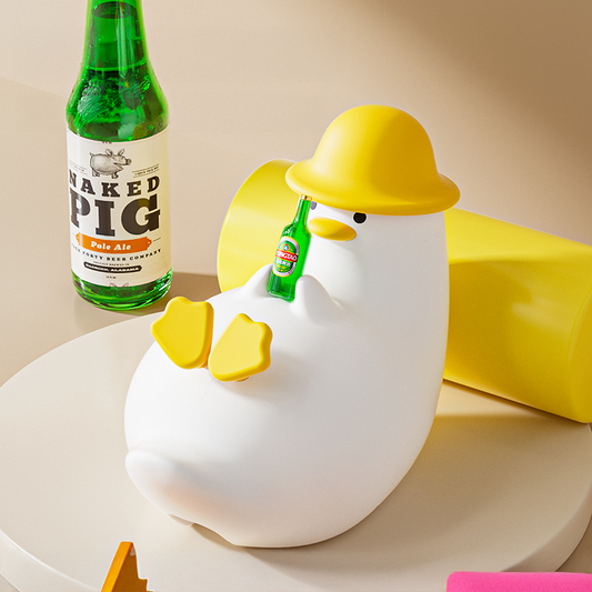 Lumini®  Squishy Alcoholic Duck LED Night Light