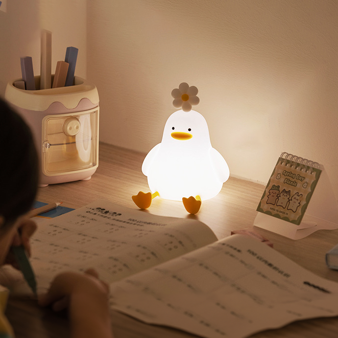 Lumini® Squishy Duck Florist LED Night Light.