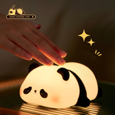 Lumini® Squishy Panda LED Night Light.