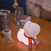 Lumini® Squishy Christmas Deer LED Night Light