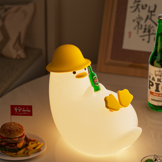 Lumini®  Squishy Alcoholic Duck LED Night Light