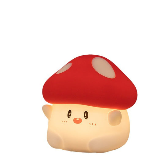 Lumini® Squishy Mushroom LED Night Light.