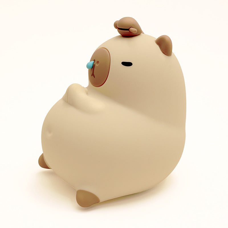 Lumini® Squishy Capybara LED Night Light