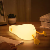 Lumini® Squishy duck LED Night Light.