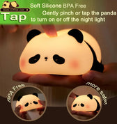 Lumini® Squishy Panda LED Night Light.