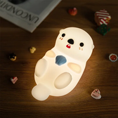 Lumini® Squishy Otter LED Night Light.