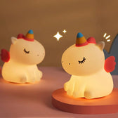 Lumini® Squishy Unicorn LED Night Light.